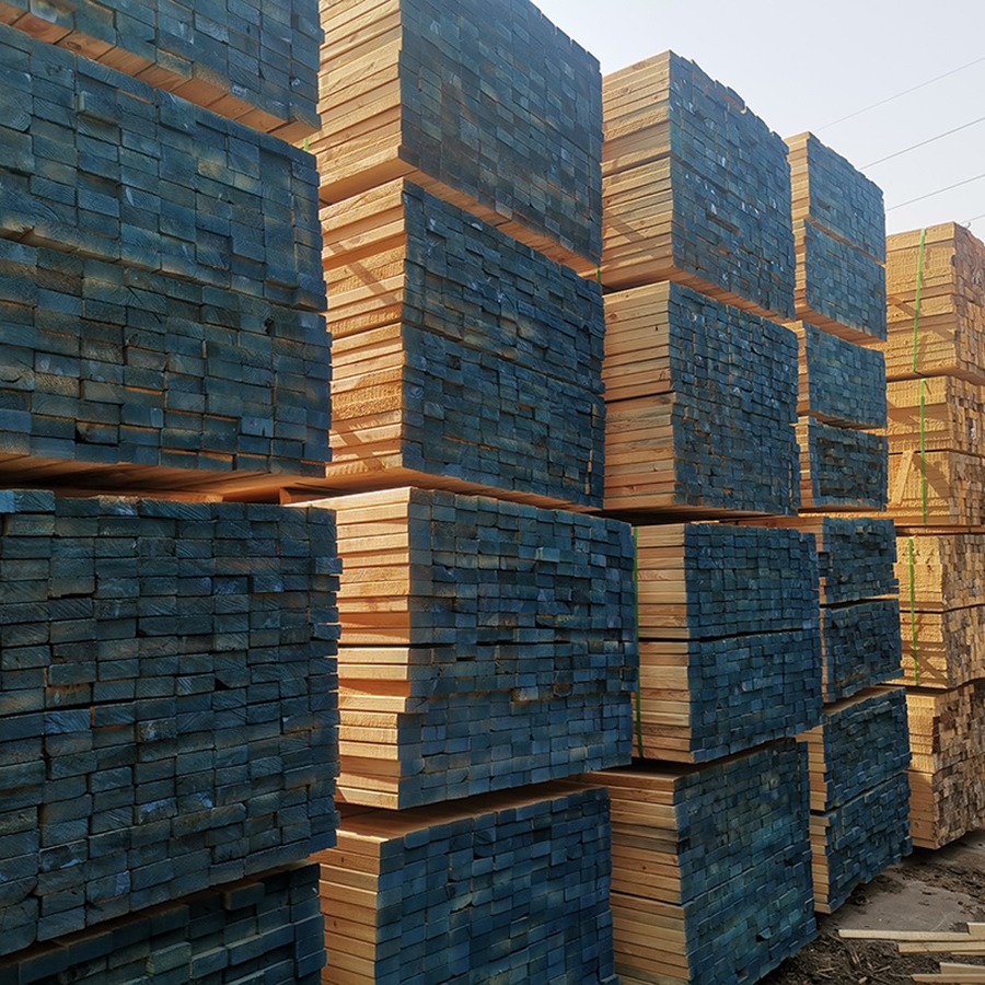 万家木业 樟子松木方价格建筑木板批发建筑工地木方样品铁杉木方市场价