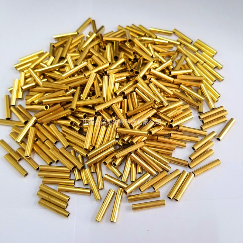 切割车床加工电镀H65 H62黄铜管 黄铜管外径0.3-150mm壁厚0.2-3mm 铭昊金属