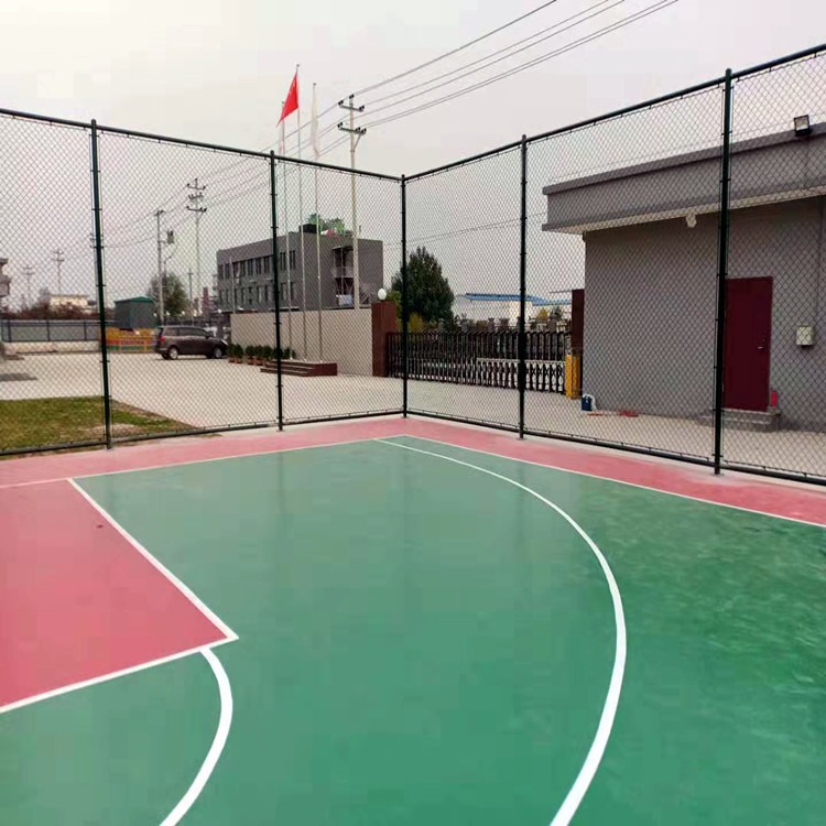 场地围网场地护栏规格齐全2米3米4米高口字型日字型晶康牌塑胶场地跑道篮球场厚度可定制