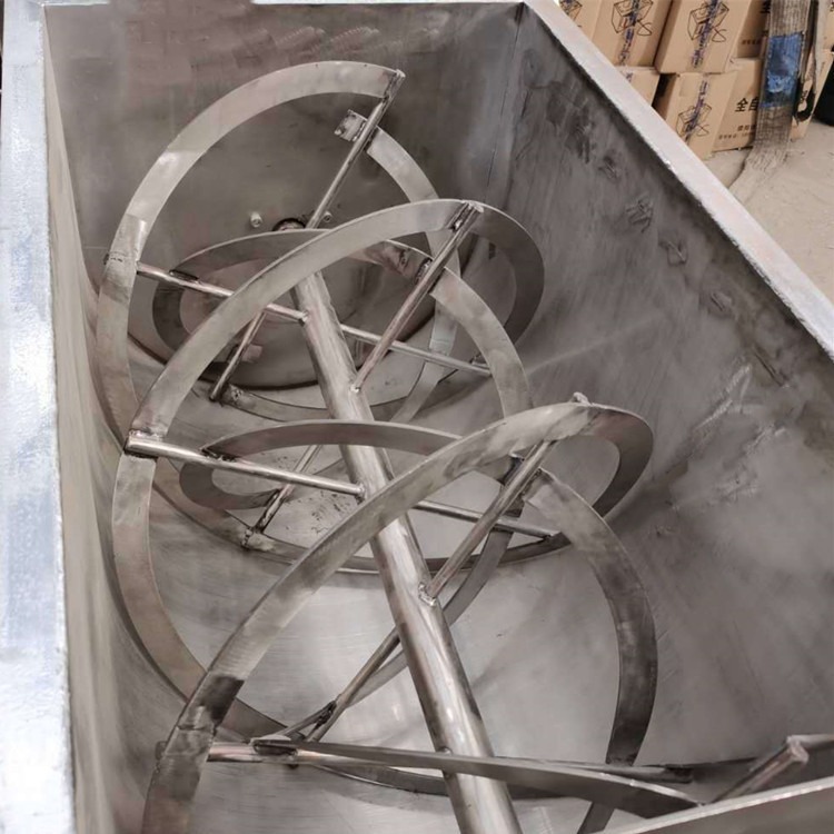 螺带式食品混合机 中铸2000型304不锈钢食品调味料混合机 密封式面粉搅拌机