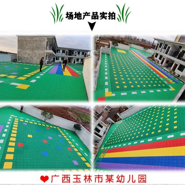 济南建设幼儿园塑胶跑道 小区塑胶跑道铺装 幼儿园塑胶地面