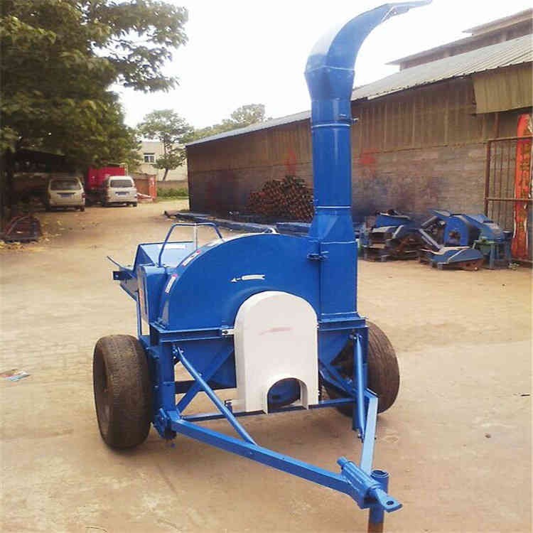 畜牧养殖铡草机 秸秆粉碎揉丝机 3吨小型输送带铡草机厂家
