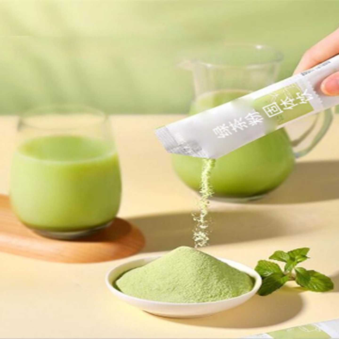 固体饮料加工厂 绿茶粉固体饮料代加工 粉剂加工图片