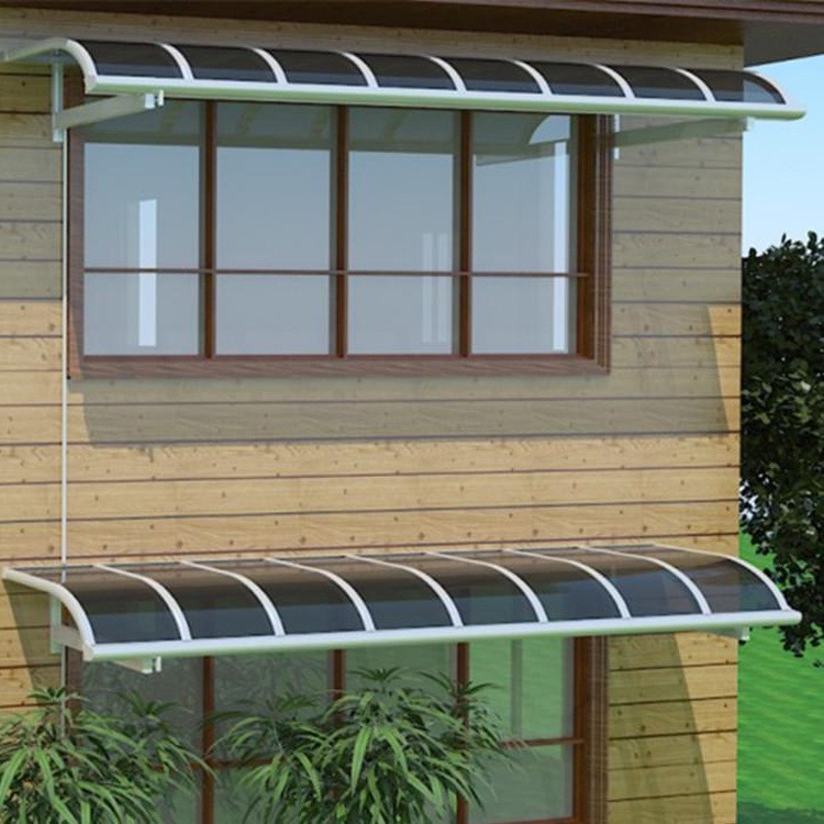 莜歌直供 别墅中式铝合金雨棚 欧式遮阳防雨棚 防水防晒花园遮阳棚