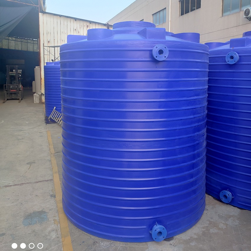 10吨塑料桶环保工程配套 污水处理容器化工储液罐 可焊接PE法兰