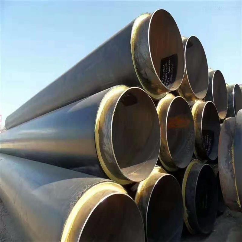 钢套钢保温管 大口径供热保温管道 内外滑动钢套钢保温钢管