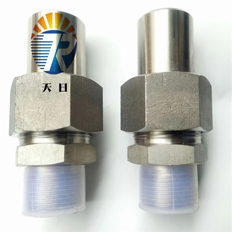 ZWJ-21X2.5对焊式直通螺纹终端接头 天日ZG1/2-14mm变送器焊接活接头