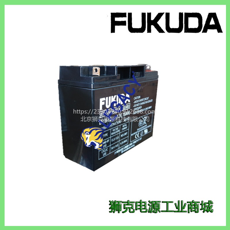FUKUDA蓄电池工厂流水线系统ES18-12V 阀控式12V18AH免维护电瓶图片