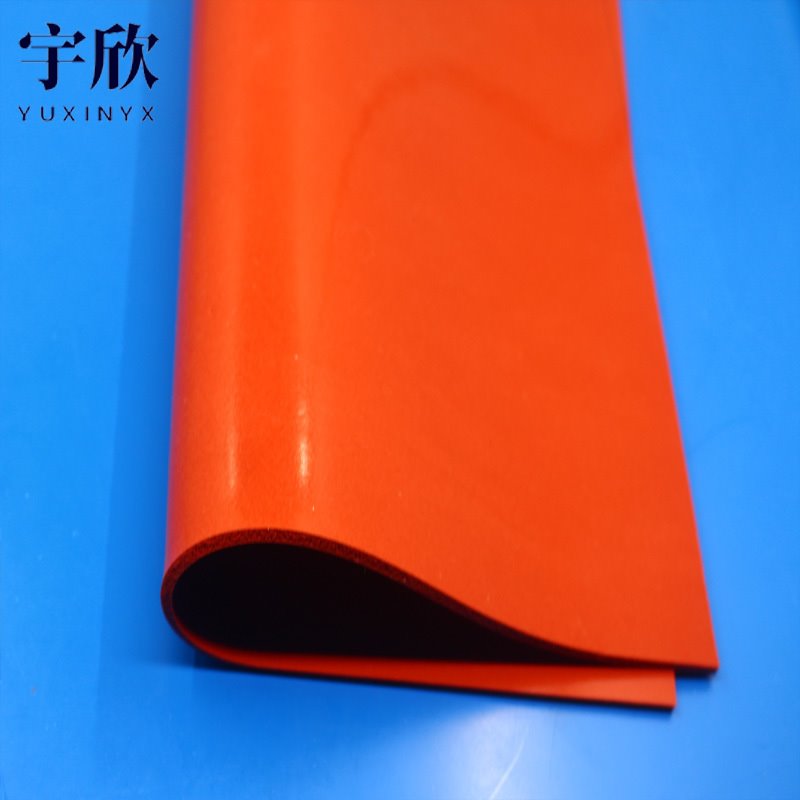 产销发泡硅胶板卷材 宽度0.5米/1米耐温液态阻燃发泡硅胶板 宇欣