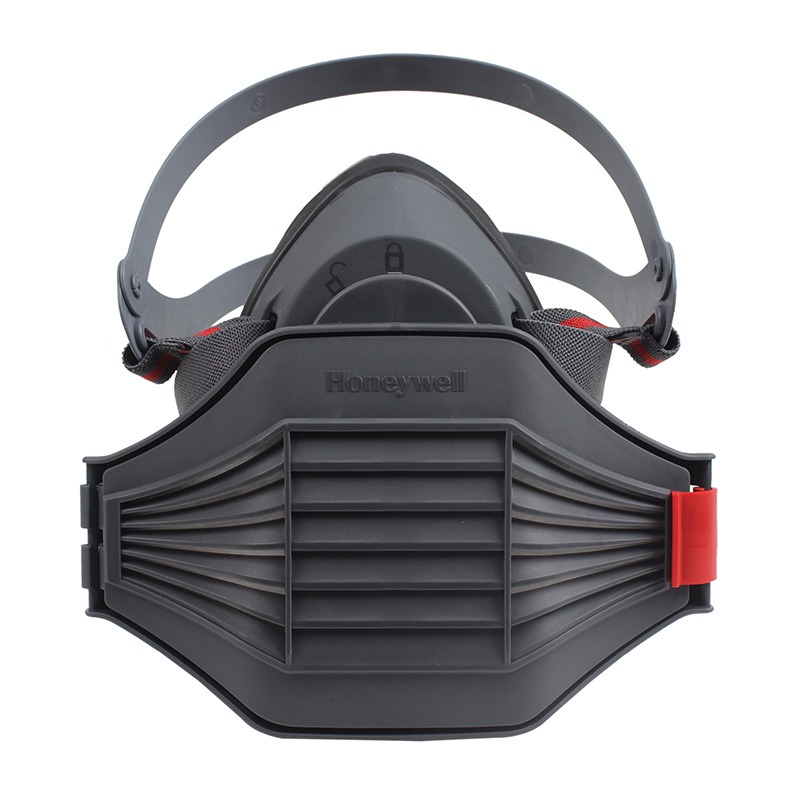 Honeywell 霍尼韦尔7200 系列硅胶防尘半面罩套装带滤棉承接座防毒面具