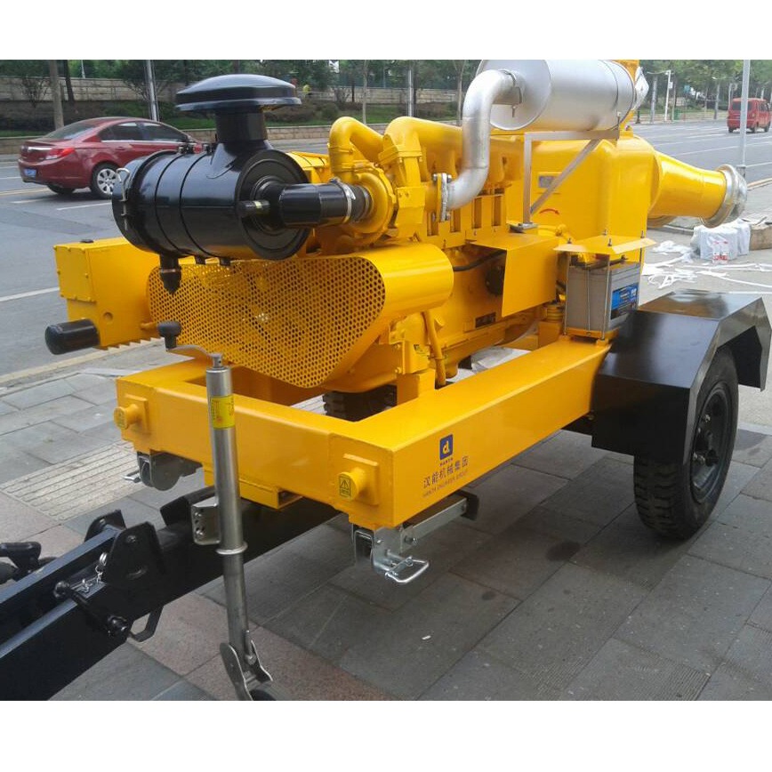 自吸泵 真空辅助自吸泵 拖车式大流量排水泵 汉能 HC-ZKXZ系列 厂家直售图片