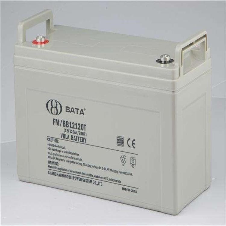 鸿贝蓄电池FM/BB1224T 12V24AH直流屏免维护铅酸蓄电池
