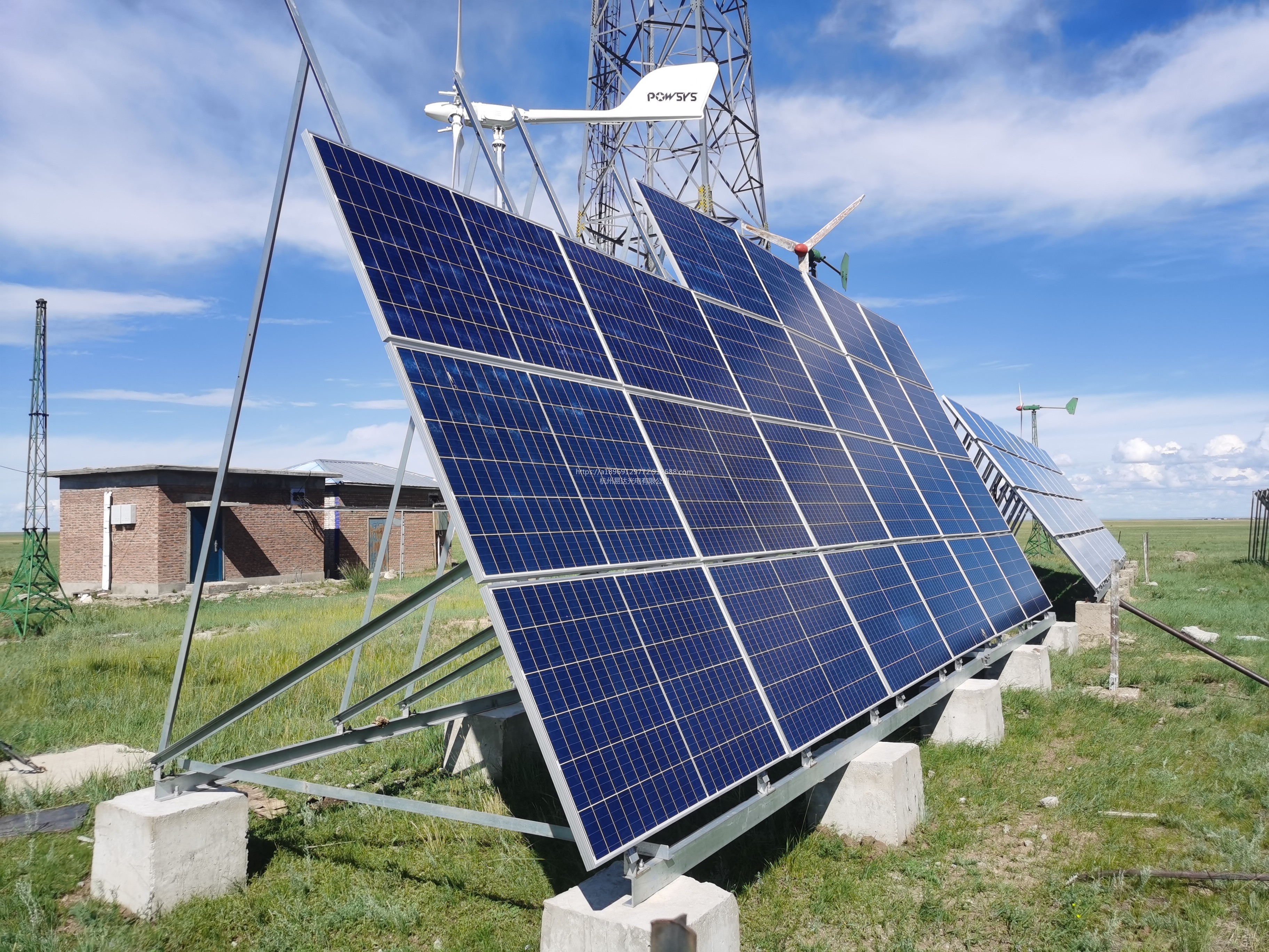 白城太阳能发电支持定制太阳能板道路监控太阳能蓄电池