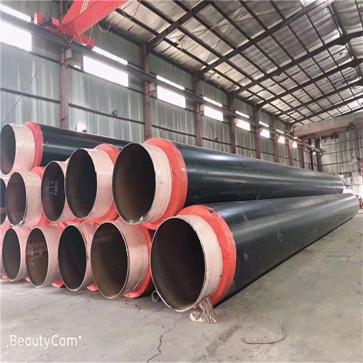 钢套钢保温管厂家 海马管道 内外滑动钢套钢保温钢管 钢套钢保温钢管