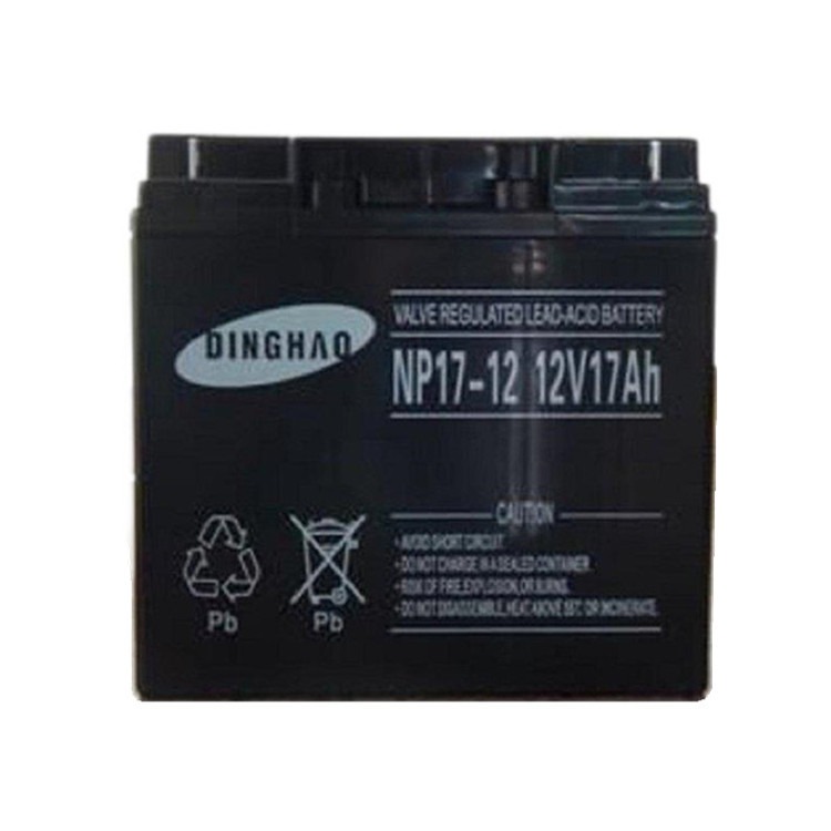 DINGHAO蓄电池NP7-12免维护铅酸12V7AH电厂 煤矿 直流屏 UPS配套