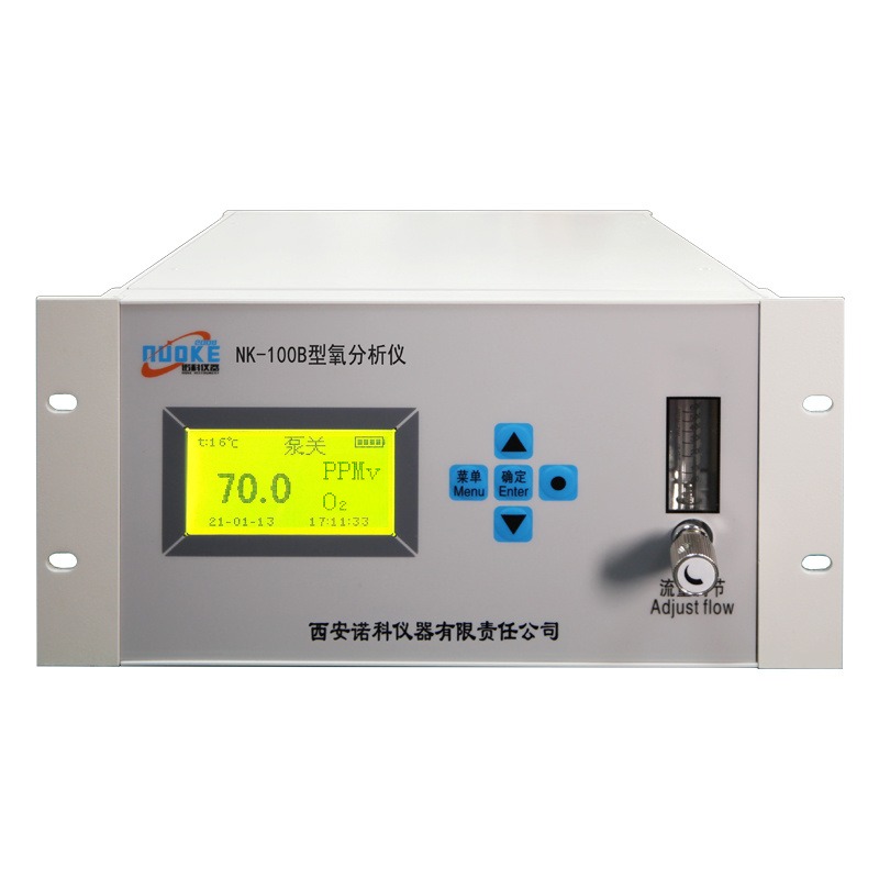 氧浓度在线分析仪 氧含量在线分析仪 氧浓度在线检测仪 诺科仪器NK-100系列图片