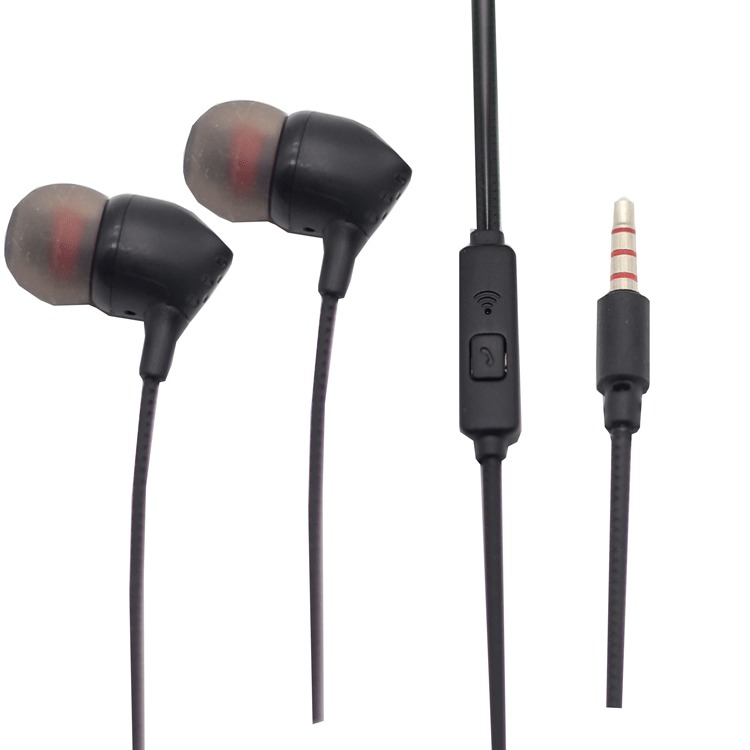 RH-1099 earphone工厂批发有线耳机高弹线控重低音入耳式耳机