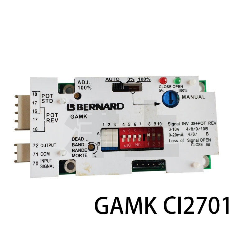 天津厂家销售  伯纳德  执行器电路板  GAMK  逻辑控制板  CI2701配套线路板