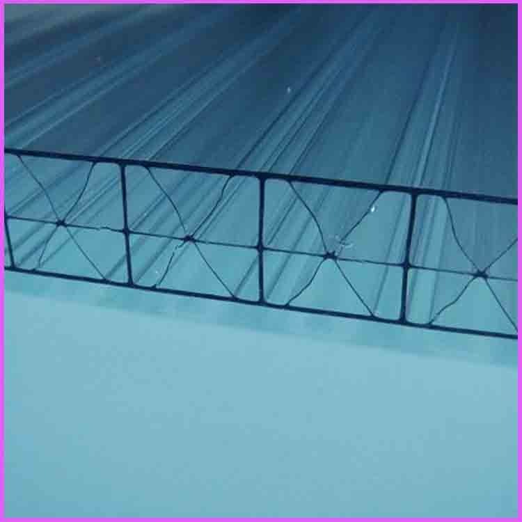 滁州白色4mm中空阳光板 阻燃型阳光板 米字PC阳光板