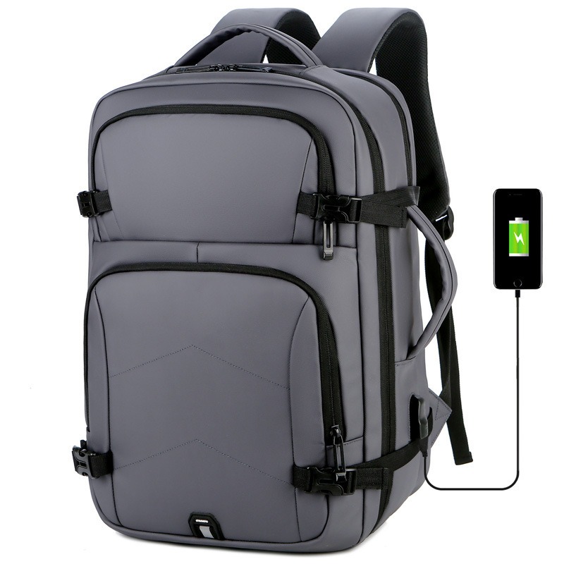 背包定制多功能15.6寸电脑包大容量防水旅行商务男士双肩包