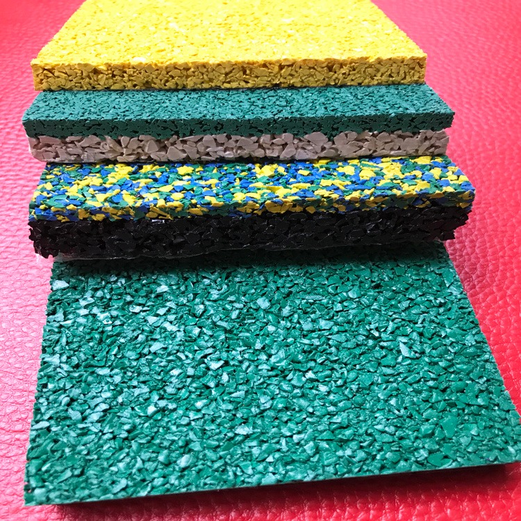 广东深圳EPDM橡胶地面  彩色颗粒地胶 幼儿园操场地面胶地板 现浇橡胶地垫 室外公园胶地板
