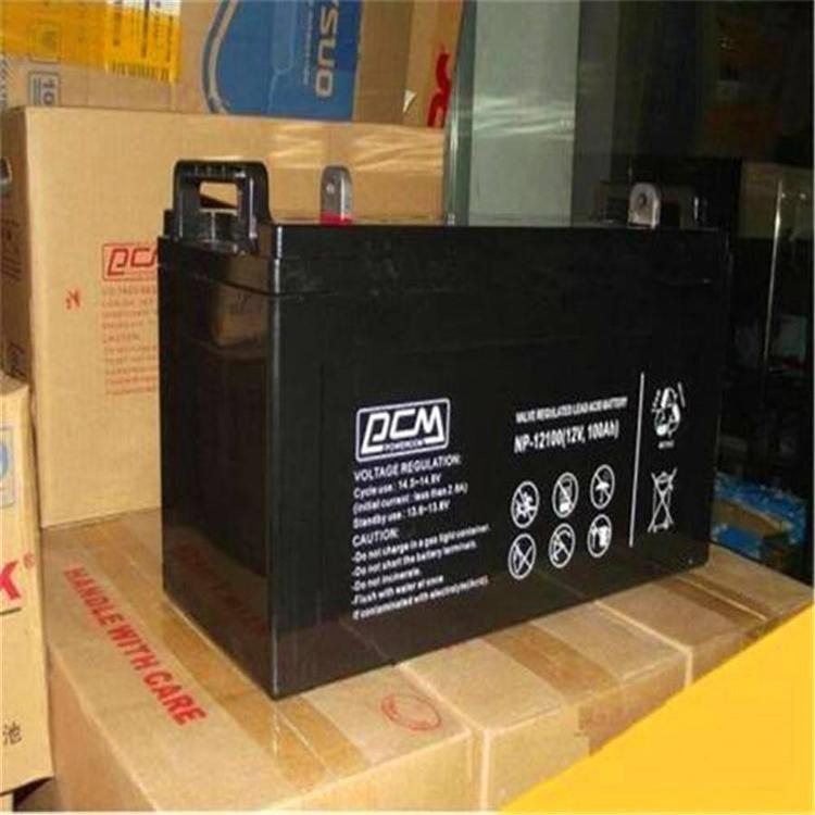 美国PCM蓄电池KF-12100 12V100AH耐低温抗震防油抗震材料外壳