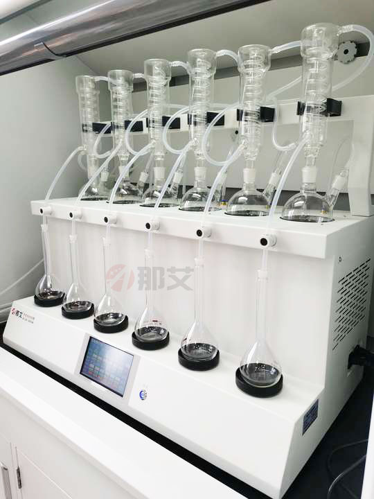 土壤蒸馏仪实验室蒸馏装置仪器 实验室蒸馏装置仪器亚甲基蓝分光光度法