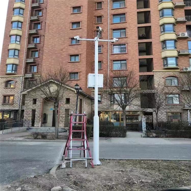 单悬臂道路标志杆交通标志监控杆城市园区多功能可以定制