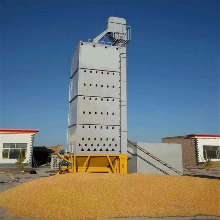 燕麦粮食烘干机 冠凌 时产30吨烘干设备 立式玉米干燥机