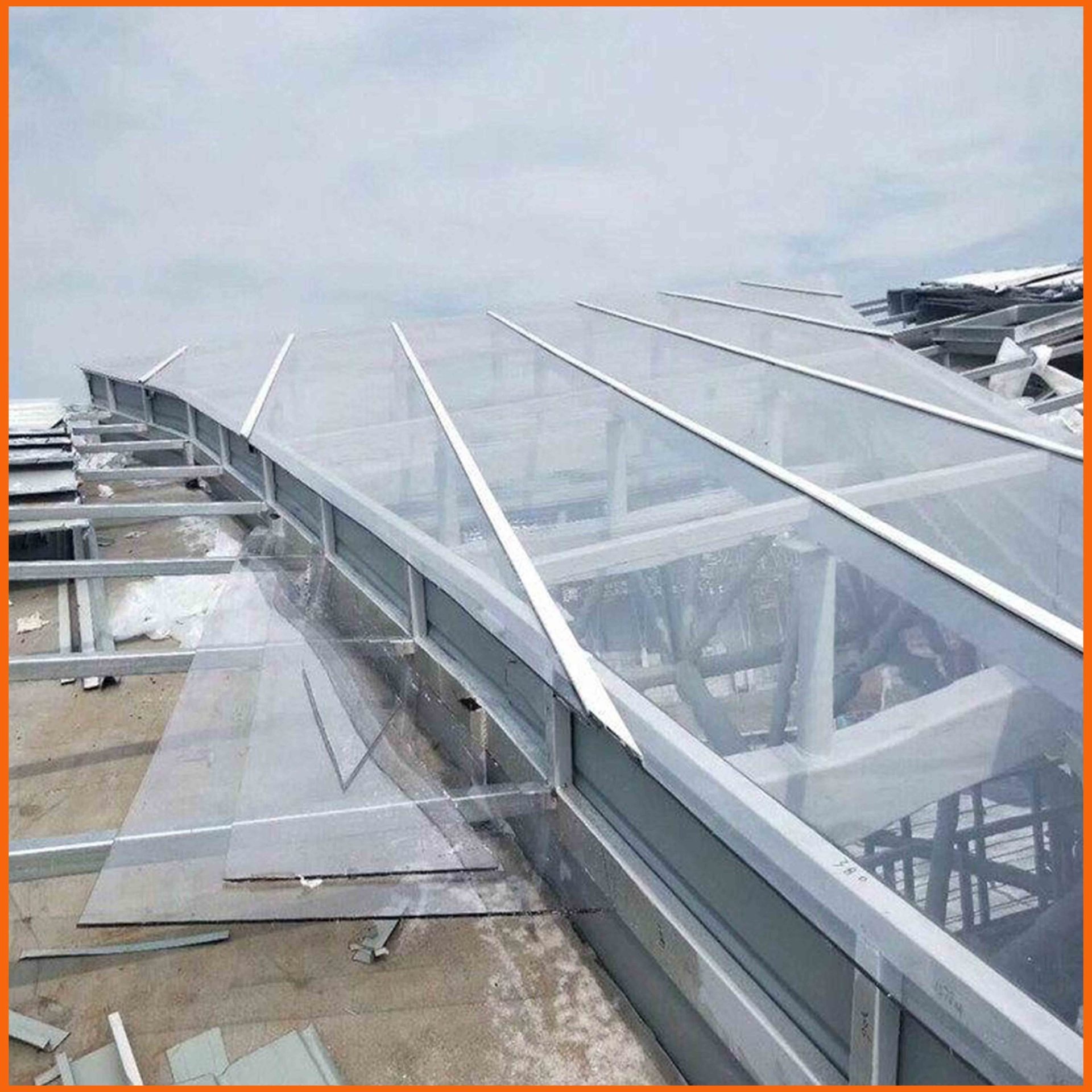 抚顺透明空心阳光板 10mm双层阳光板 电动天窗PC阳光板厂家