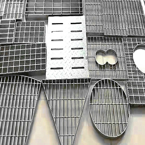广州钢格栅定制厂家 热镀锌防滑钢格板 电厂平台踏步板 养殖场地底网漏水网板
