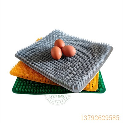 鸡蛋窝塑料草垫 产蛋箱人工塑料草垫 鸡筑巢垫
