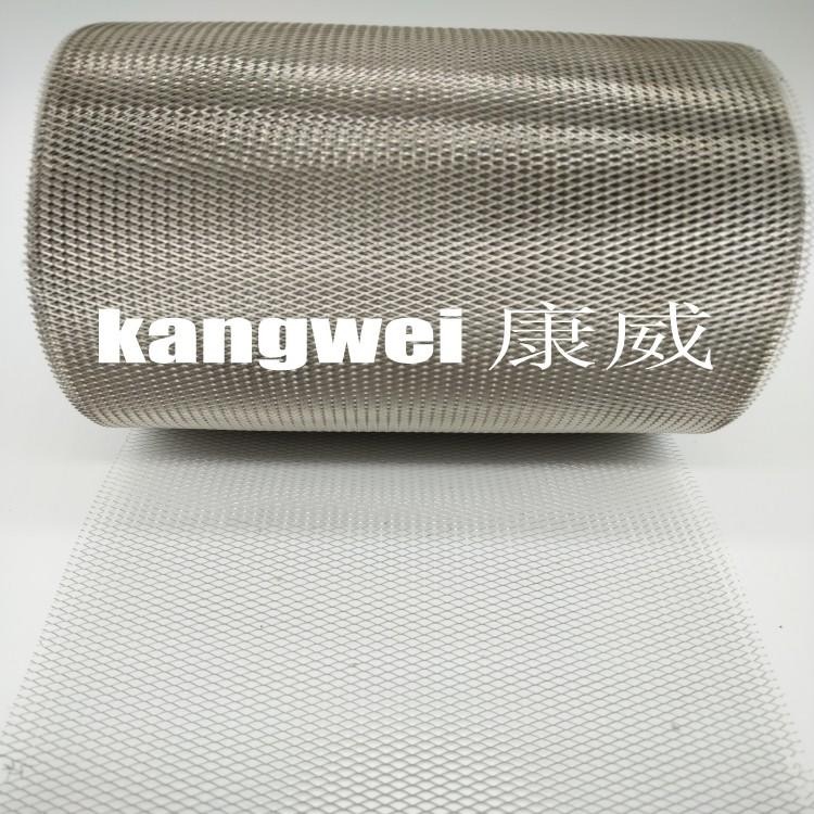 康威公司 阴极小孔钛板拉网 冲拉钛孔板 1.53mm孔钛板网0.15mm厚 电极纯钛板网 厂家支持定做