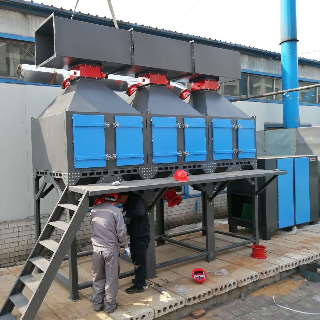 2万风量催化燃烧装置 印刷厂VOC废气处理 RCO在线催化燃烧设备