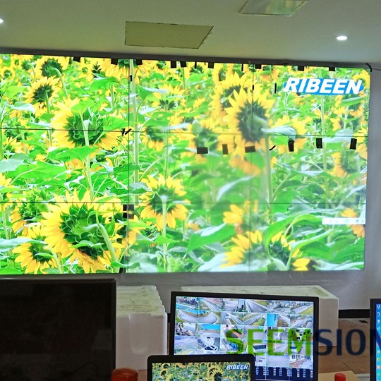 漳州泉州液晶拼接屏LCD室内会议室监控室显示大屏幕厦美视MS-L55335买的放心