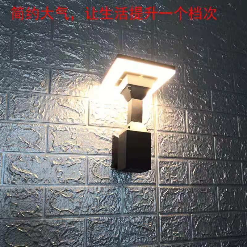 LED壁灯 户外方形门灯 玖恩灯具图片