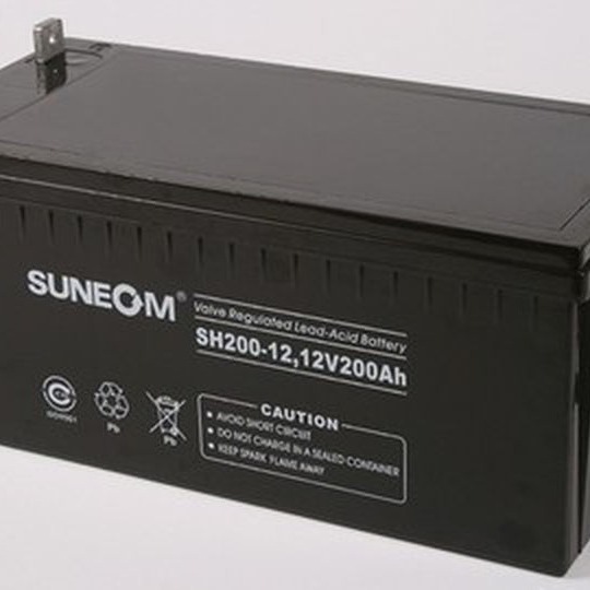 SUNEOM新能12V230AH房车应急备用电瓶12V家用太阳能发电系统船舶储能UPS电池