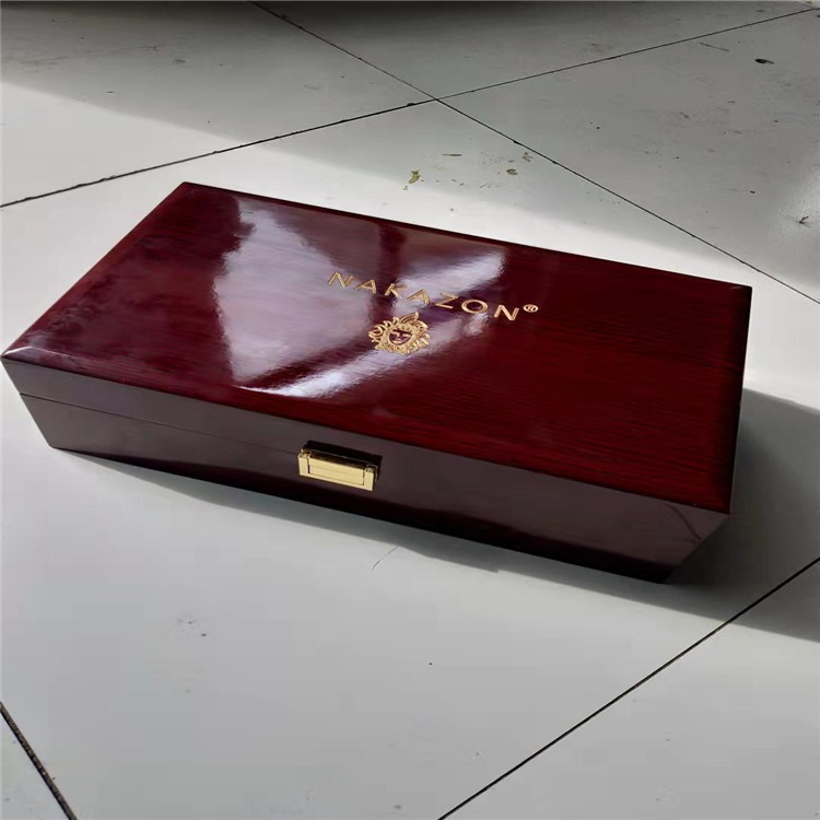 北京钢琴漆木盒厂家 ZX烤漆木盒定制 礼品茶叶木盒生产