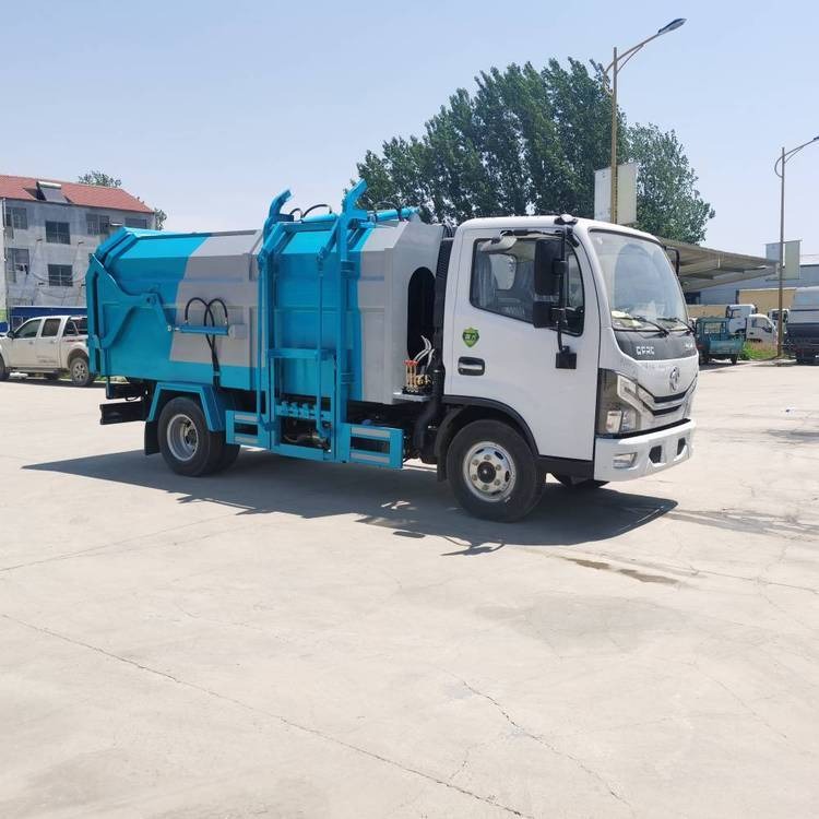 东风垃圾车 自装卸式垃圾储运车 5立方垃圾收集清运车 永固威