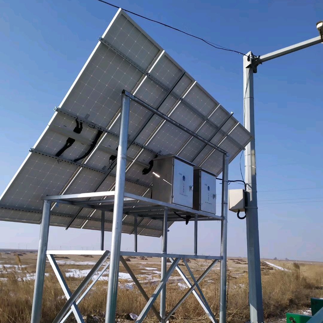 易达光电海拉尔太阳能发电太阳能路灯太阳能监控森林防火太阳能供电 智慧农业太阳能供电太阳能发电板控制器伏易达胶体蓄电池