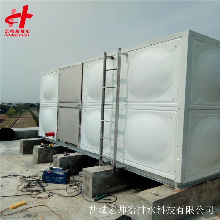 镇江WXB-18-3.6-30-II箱泵一体化屋顶水箱 箱泵一体化厂家供应 4.5m4m2m 宏帅给排水