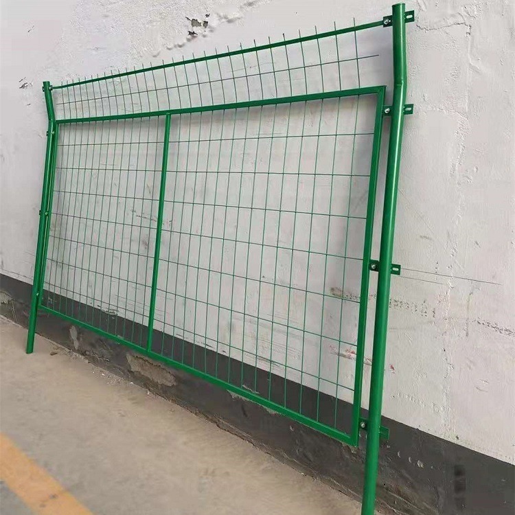 高速防护栅栏 边境防攀防护栅栏 德兰草绿色浸塑护网