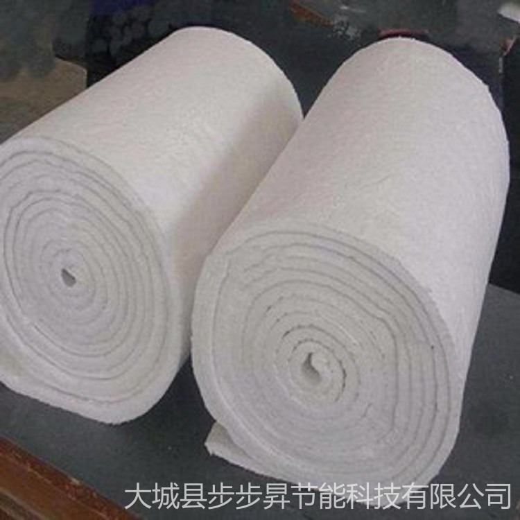 硅酸铝陶瓷纤维毯 7公分隔热硅酸铝毡 步步昇硅酸铝针刺毯现货供应