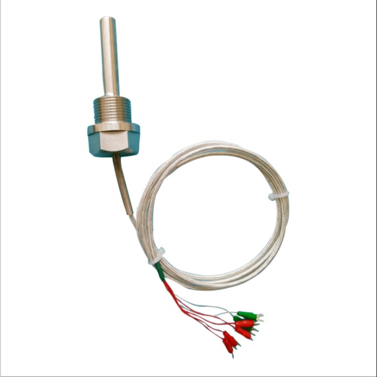 热电阻 供应温度传感器WZP-205S/200/pt100/pt100 防水耐油热电阻图片