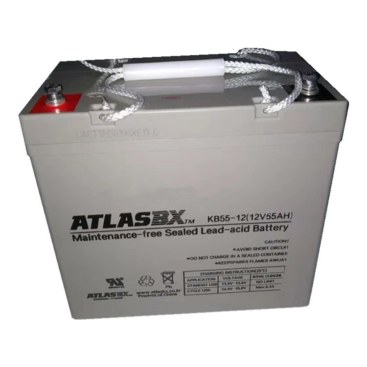 ATLASBX蓄电池KB65-12 12V65AH型号齐全