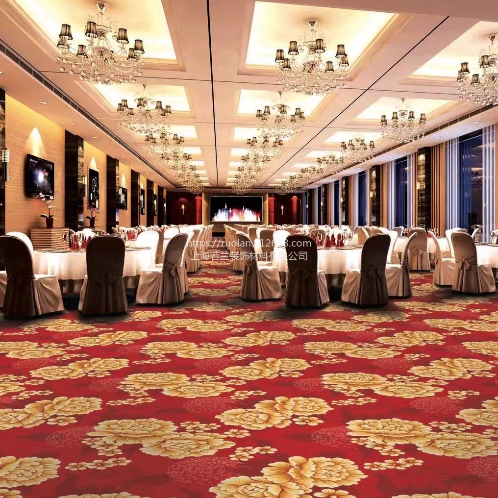 上海酒店阿克明满铺地毯