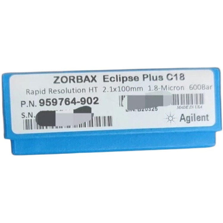 Eclipse Plus安捷伦 C18,2.1100mm,1.8um, 959764-902