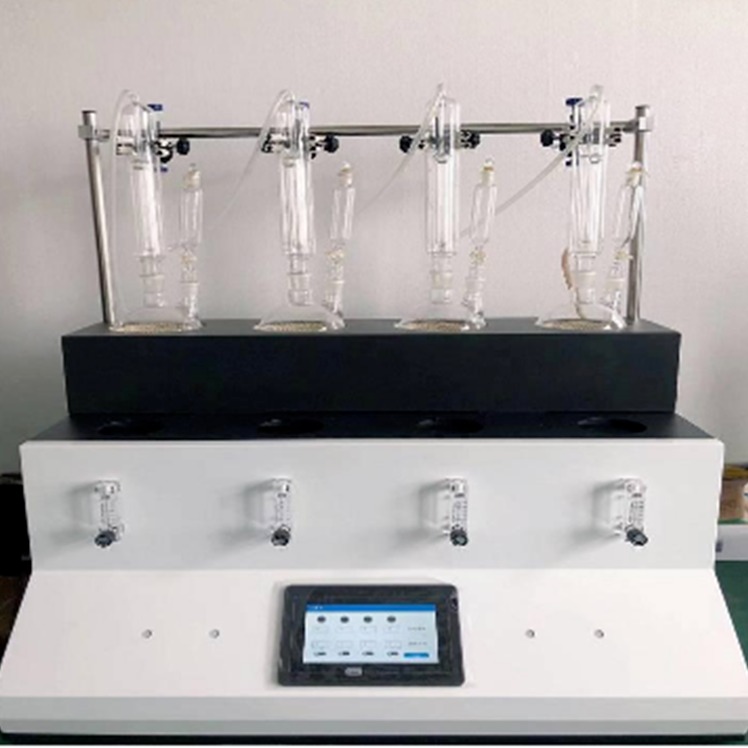 二实验室氧化硫测定仪CYSO-6L 二氧化S挥发酚氨氮蒸馏仪 内置制冷纯化设备 中药材炮制仪器