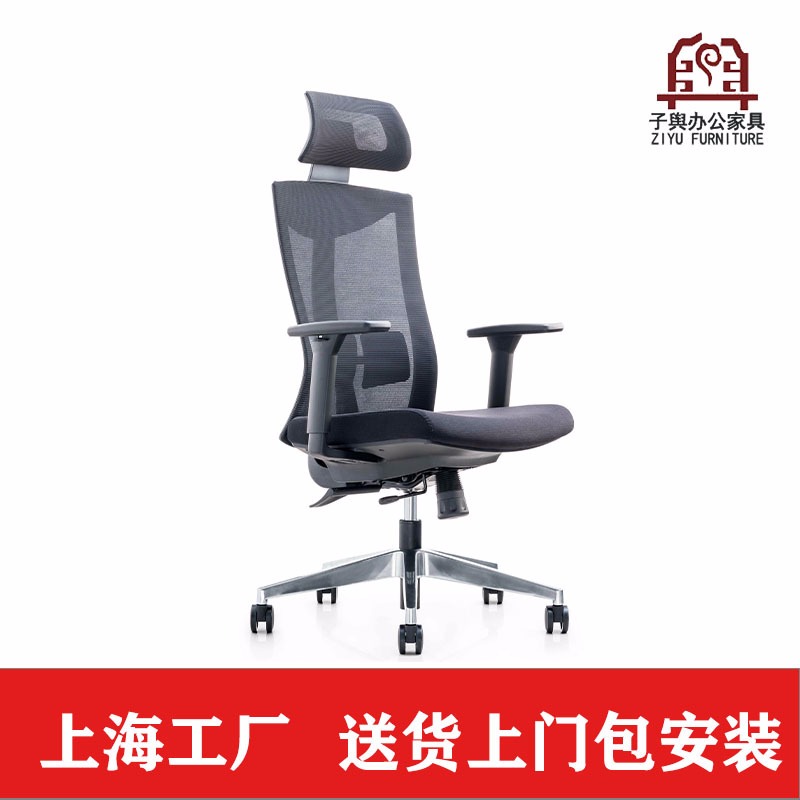 办公椅 电脑椅 职员椅 会议椅 主管椅 网布椅 上海子舆家具ZY-WBY-0246图片