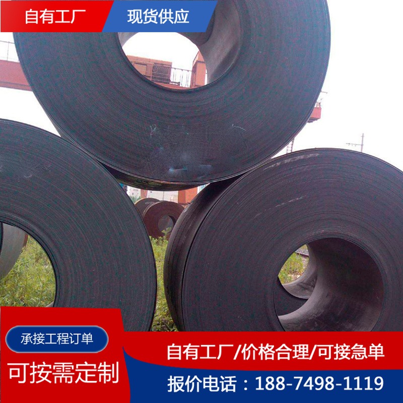 湘潭热轧卷板304钢板 低合金钢板碳钢钢卷可开平分割切条